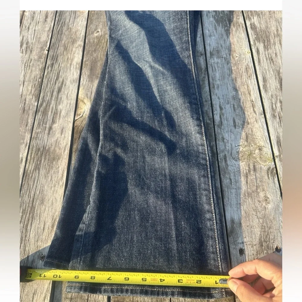 J. Crew Bootcut Jean Dark Indigo High-Rise Stretch Size 30R